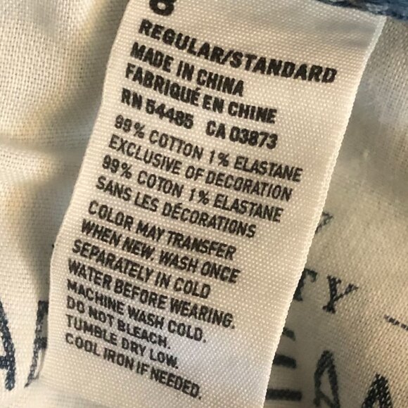 AEO ARTIST CROP STRETCH JEANS - 8R - Picture 4 of 9